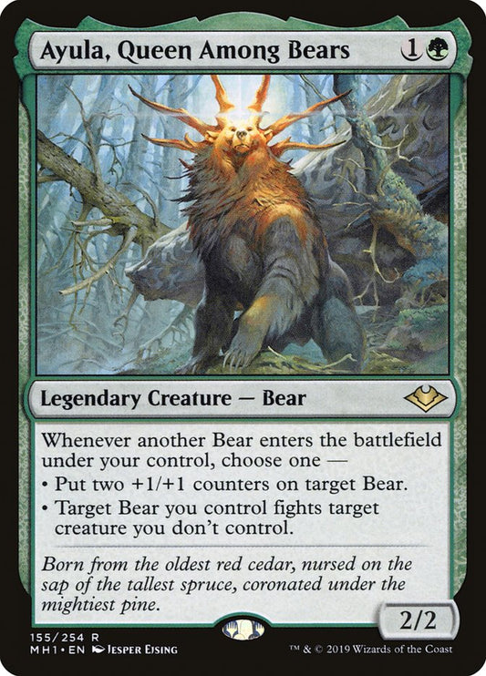 Ayula, Queen Among Bears - (Foil): Modern Horizons