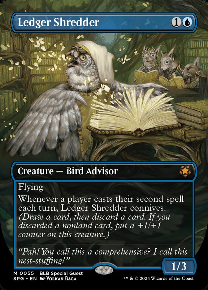 Ledger Shredder (Borderless) - (Foil): Special Guests