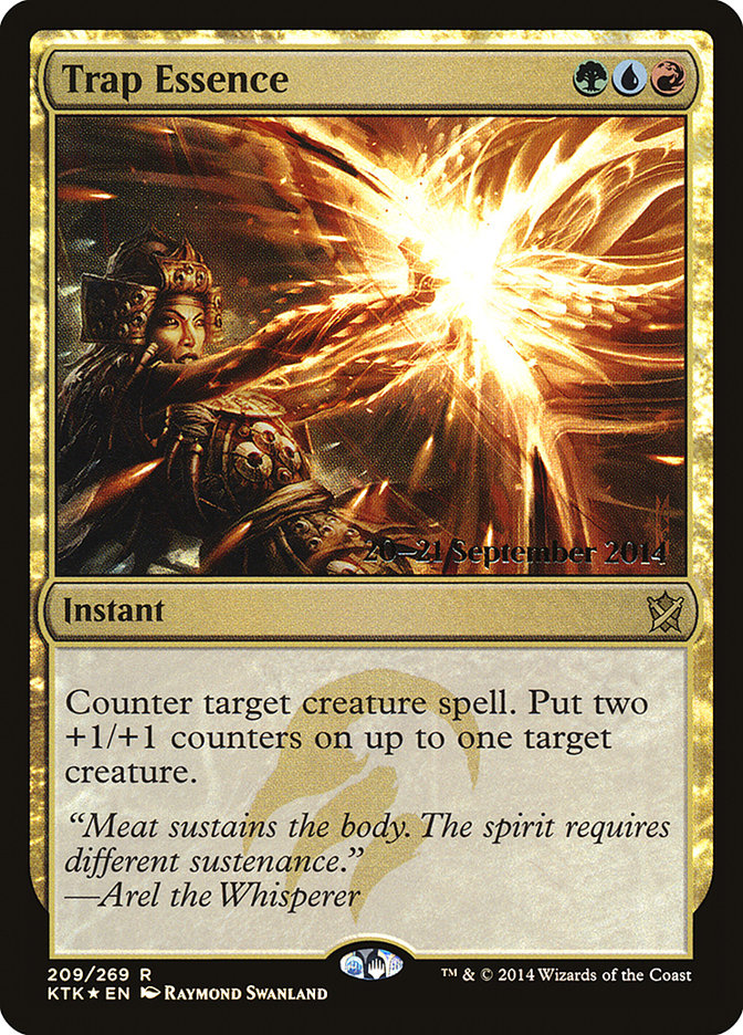 Trap Essence (Prerelease) (Khans of Tarkir) - (Foil): Khans of Tarkir Promos