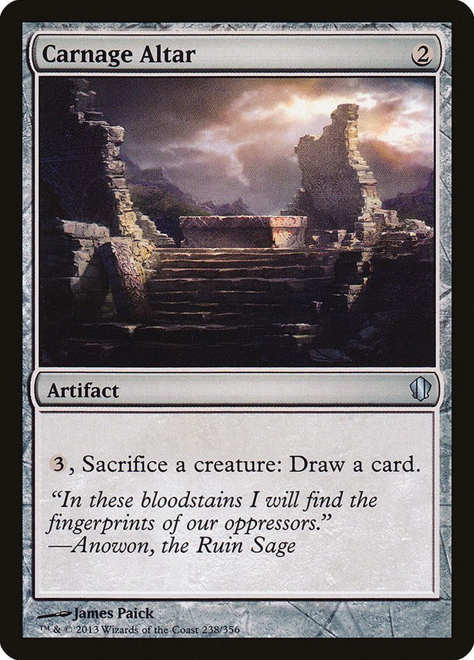 Carnage Altar: Commander 2013