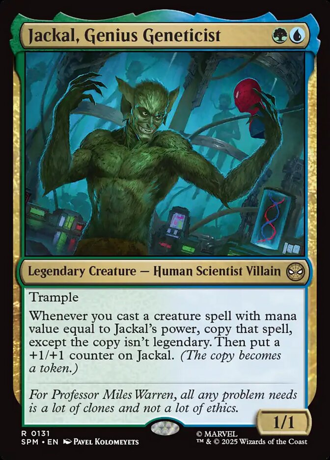 Jackal, Genius Geneticist - (Foil): Marvel's Spider-Man