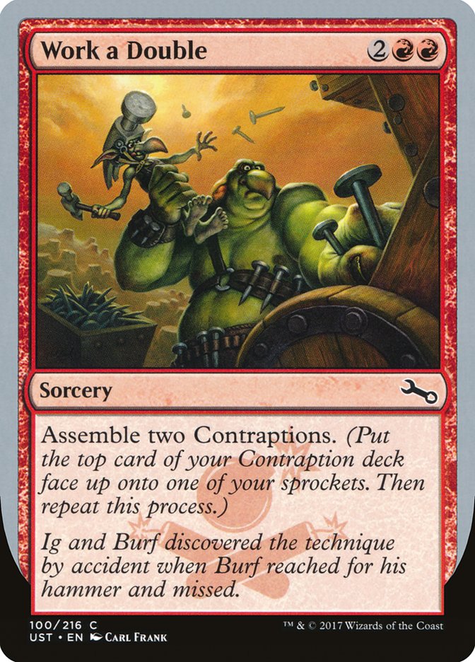 Work a Double - (Foil): Unstable