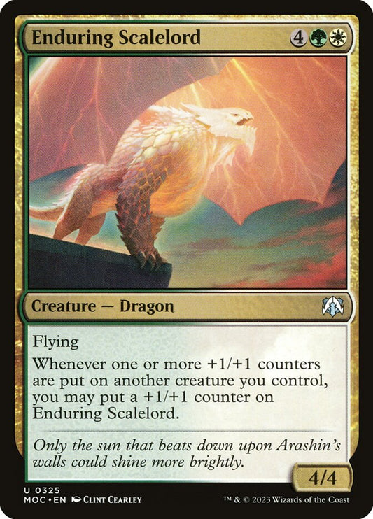 Enduring Scalelord: March of the Machine Commander