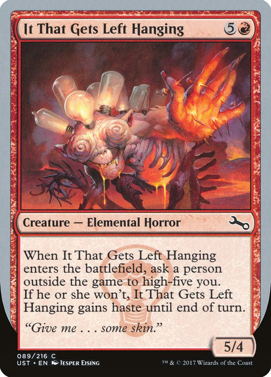 It That Gets Left Hanging - (Foil): Unstable