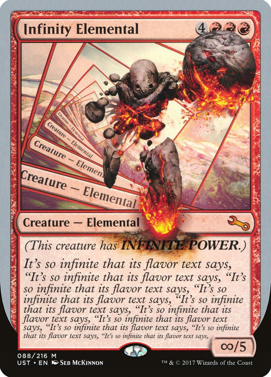 Infinity Elemental - (Foil): Unstable