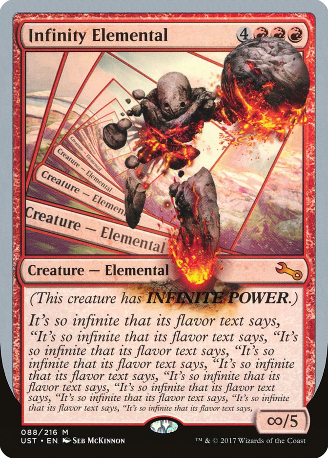 Infinity Elemental: Unstable