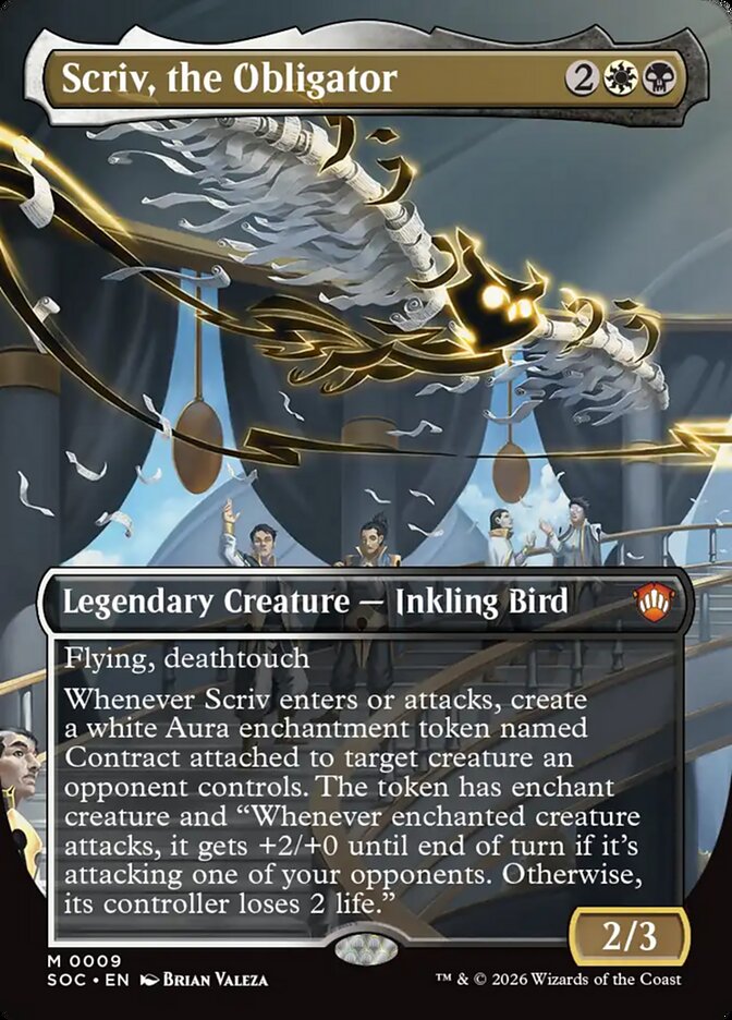 Scriv, the Obligator: Secrets of Strixhaven Commander