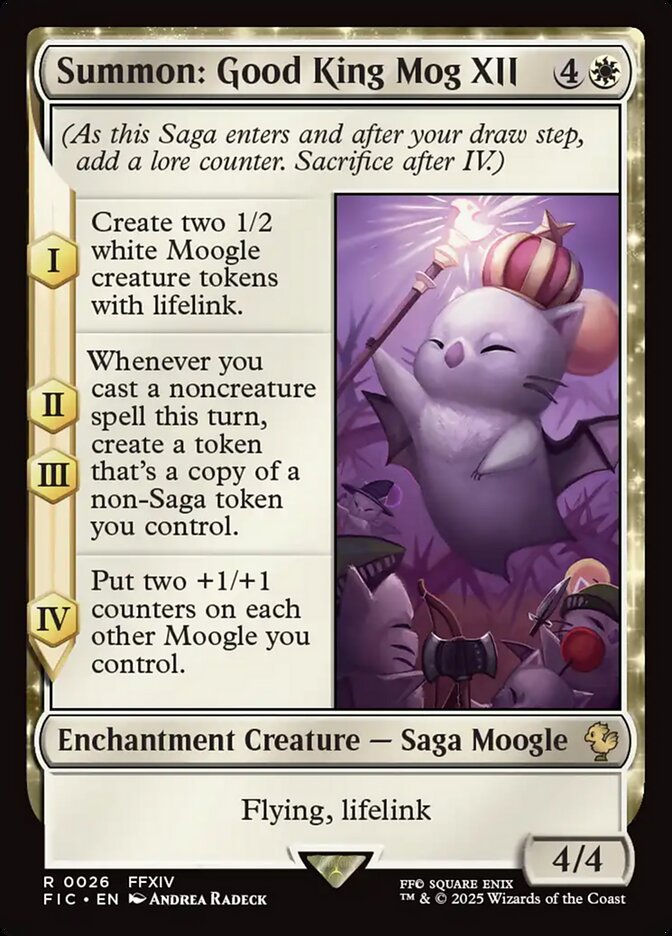 Summon: Good King Mog XII: Final Fantasy Commander