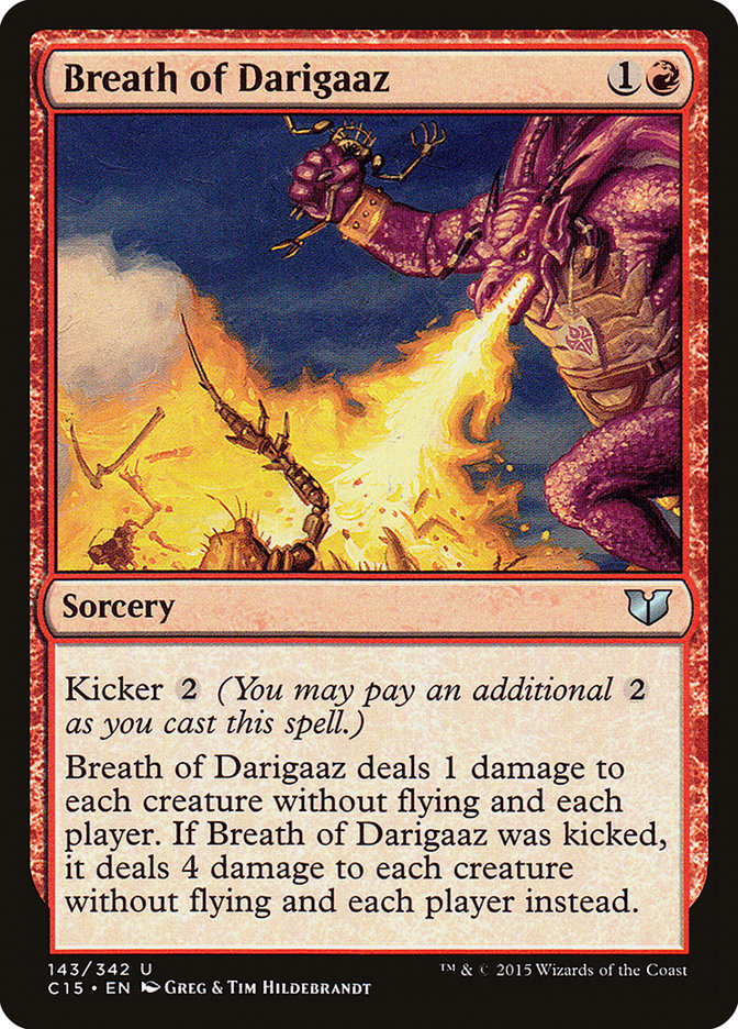 Breath of Darigaaz: Commander 2015