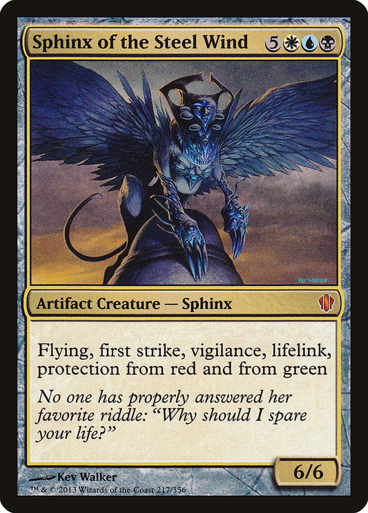 Sphinx of the Steel Wind: Commander 2013