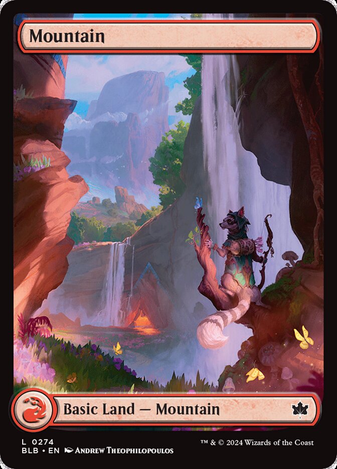 Mountain (#274) (Full Art): Bloomburrow