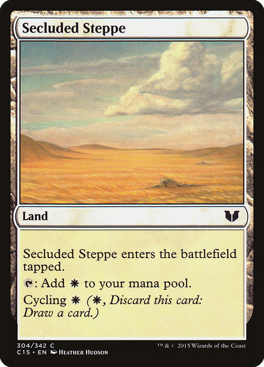 Secluded Steppe: Commander 2015