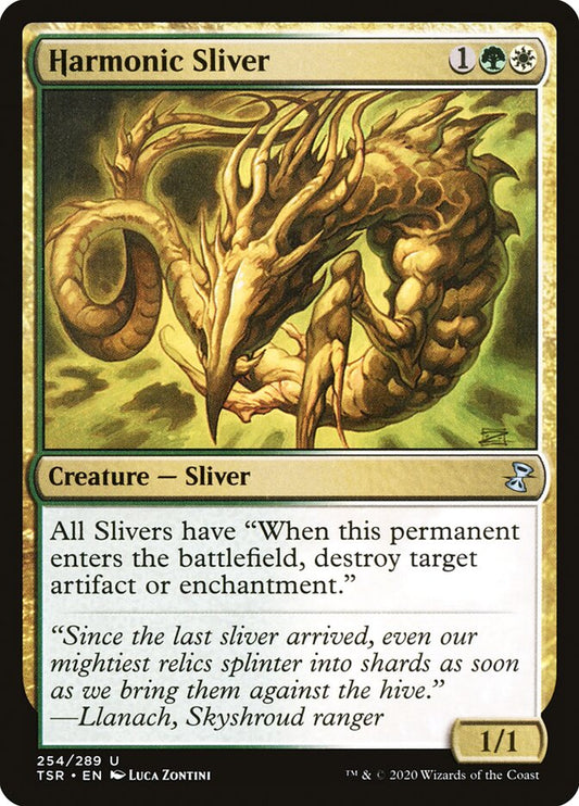 Harmonic Sliver - (Foil): Time Spiral Remastered