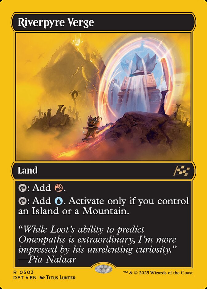 Riverpyre Verge (First Place Foil) - (Foil): Aetherdrift