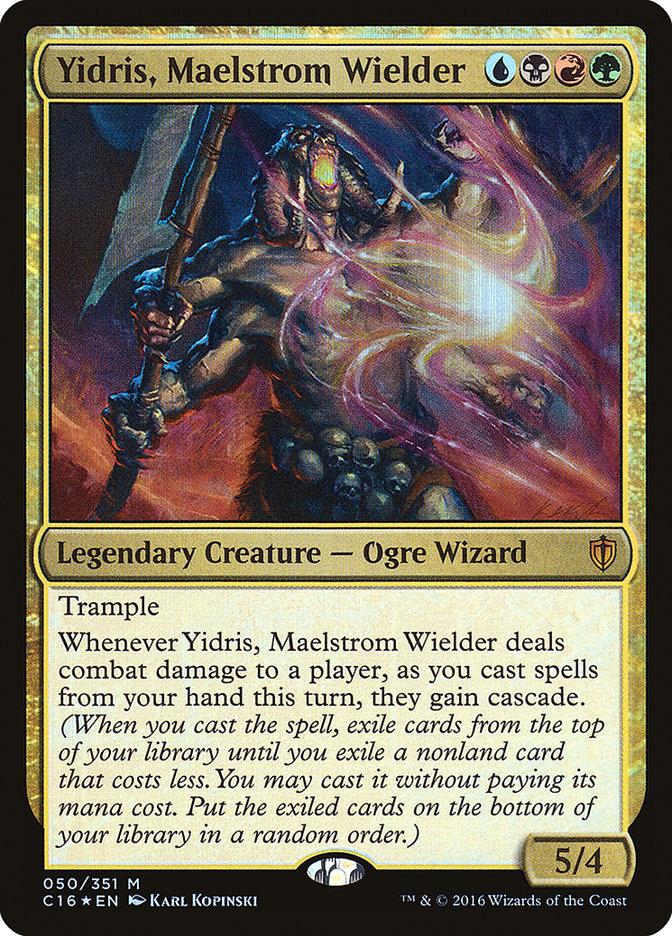 Yidris, Maelstrom Wielder - (Foil): Commander 2016