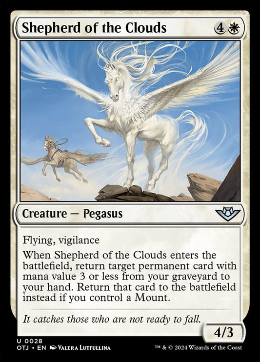 Shepherd of the Clouds - (Foil): Outlaws of Thunder Junction