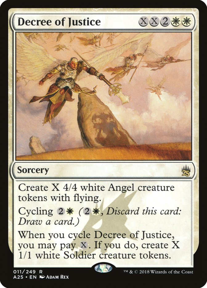 Decree of Justice - (Foil): Masters 25