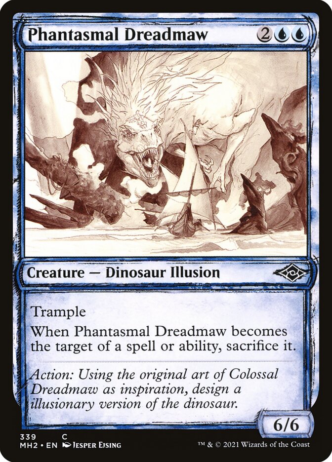 Phantasmal Dreadmaw (Showcase): Modern Horizons 2