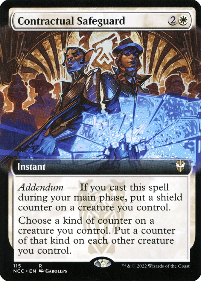 Contractual Safeguard (Extended Art): New Capenna Commander