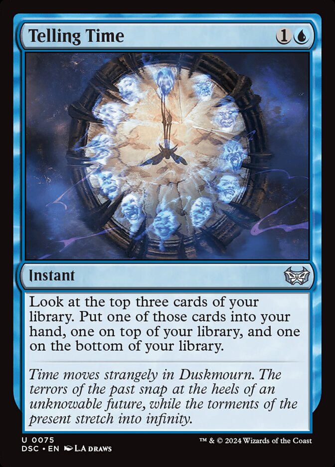 Telling Time: Duskmourn: House of Horror Commander