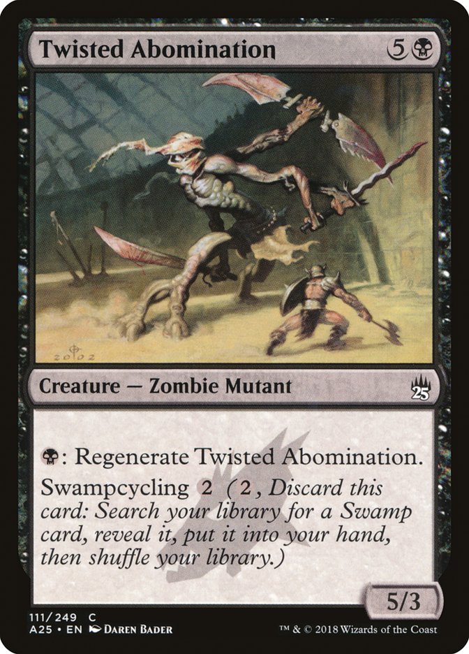 Twisted Abomination: Masters 25