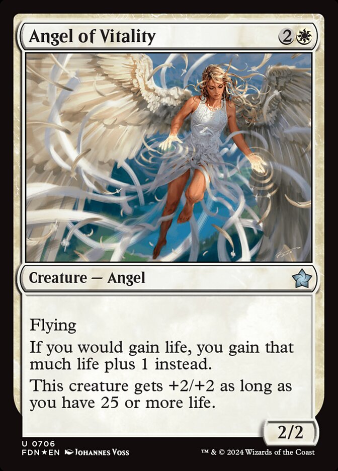 Angel of Vitality - (Foil): Foundations