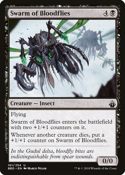 Swarm of Bloodflies - (Foil): Battlebond