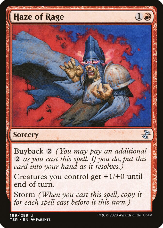 Haze of Rage - (Foil): Time Spiral Remastered