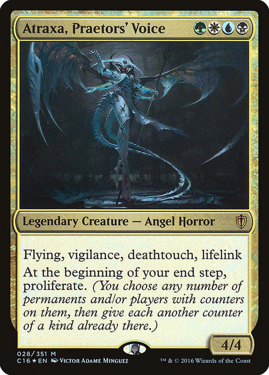 Atraxa, Praetors' Voice - (Foil): Commander 2016