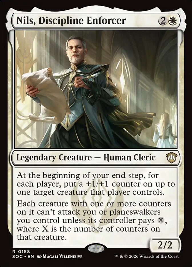 Nils, Discipline Enforcer: Secrets of Strixhaven Commander