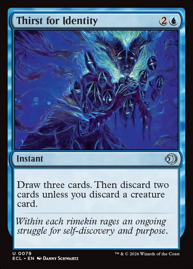 Thirst for Identity - (Foil): Lorwyn Eclipsed
