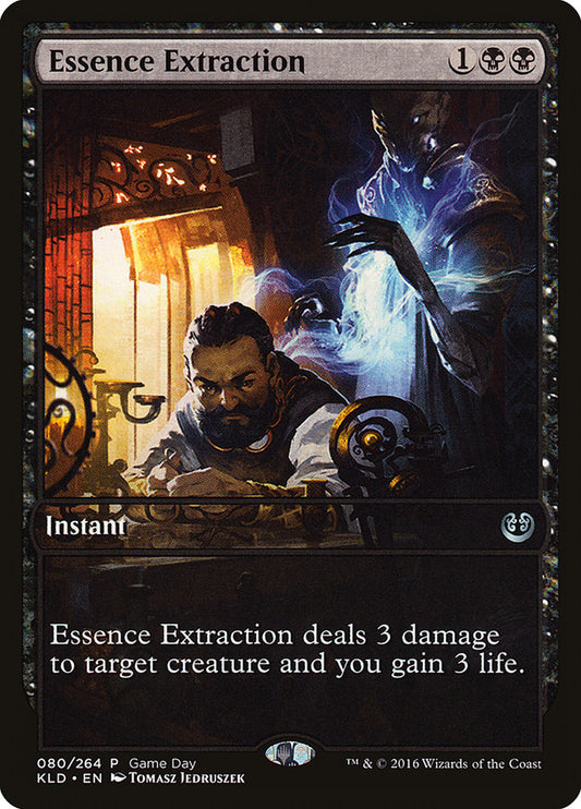Essence Extraction (Game Day) (Full Art): Kaladesh Promos