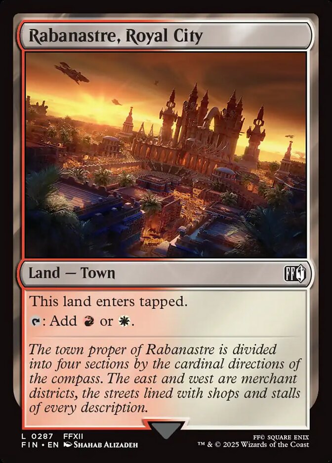 Rabanastre, Royal City - (Foil): Final Fantasy