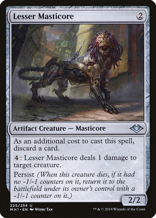 Lesser Masticore - (Foil): Modern Horizons