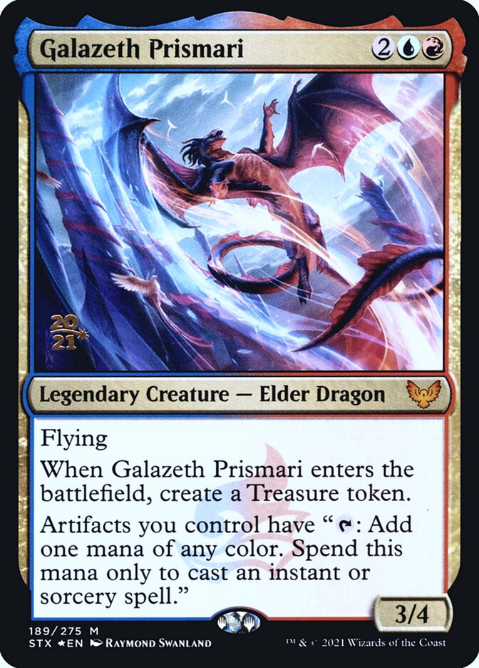 Galazeth Prismari (Prerelease) (Strixhaven: School of Mages) - (Foil): Strixhaven: School of Mages Promos