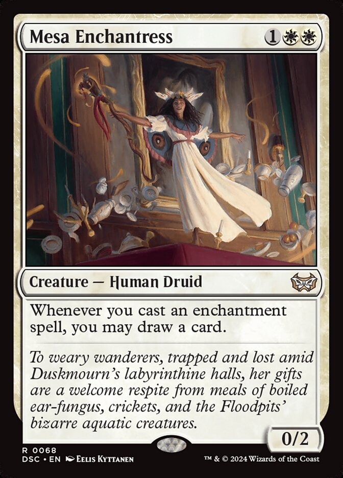Mesa Enchantress: Duskmourn: House of Horror Commander