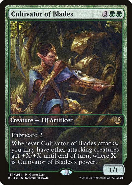 Cultivator of Blades (Game Day) (Full Art) - (Foil): Kaladesh Promos