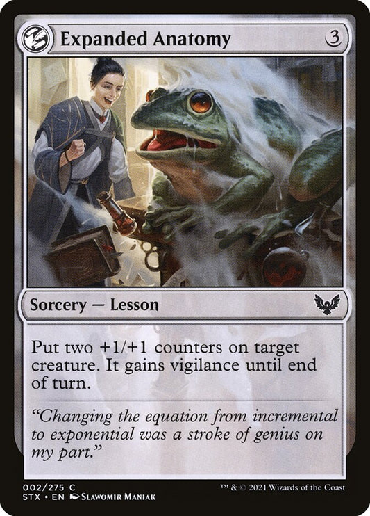 Expanded Anatomy - (Foil): Strixhaven: School of Mages