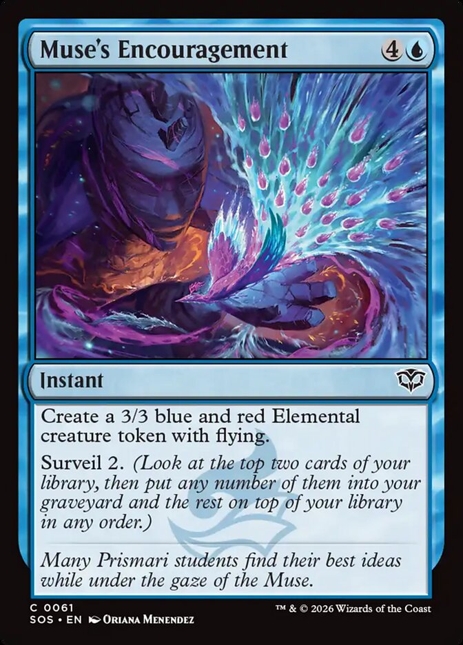 Muse's Encouragement: Secrets of Strixhaven