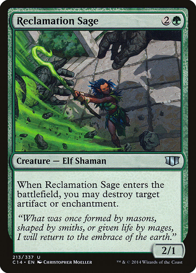 Reclamation Sage: Commander 2014