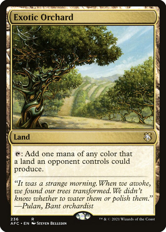 Exotic Orchard: Forgotten Realms Commander