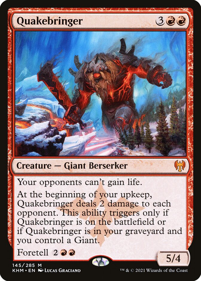 Quakebringer - (Foil): Kaldheim
