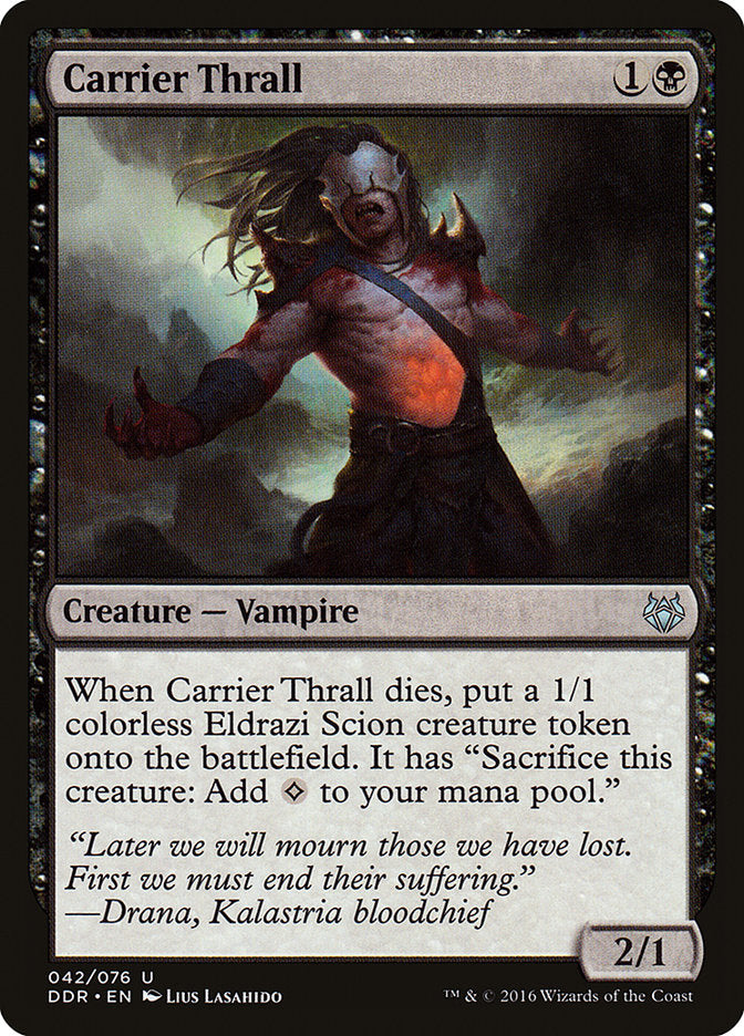 Carrier Thrall: Duel Decks: Nissa vs. Ob Nixilis