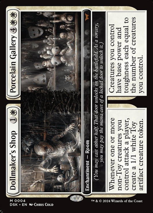 Dollmaker's Shop // Porcelain Gallery - (Foil): Duskmourn: House of Horror