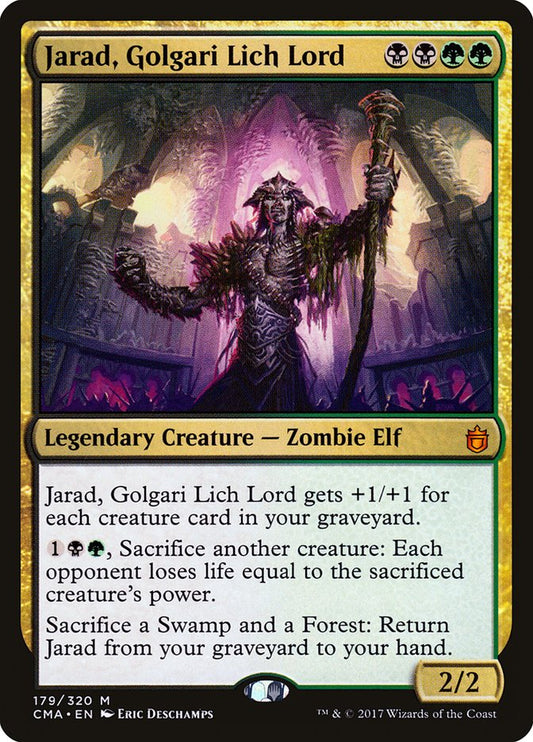 Jarad, Golgari Lich Lord: Commander Anthology