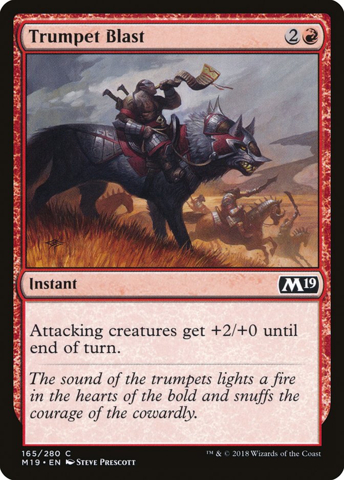 Trumpet Blast - (Foil): Core Set 2019