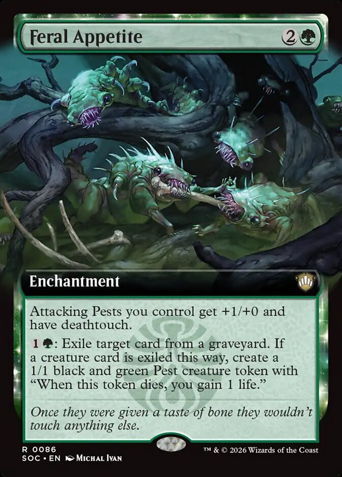 Feral Appetite: Secrets of Strixhaven Commander