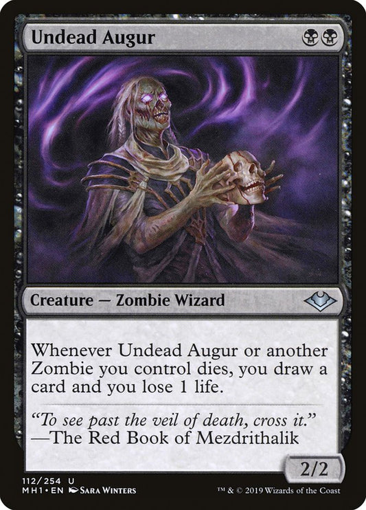 Undead Augur - (Foil): Modern Horizons
