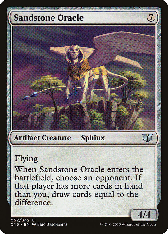 Sandstone Oracle: Commander 2015