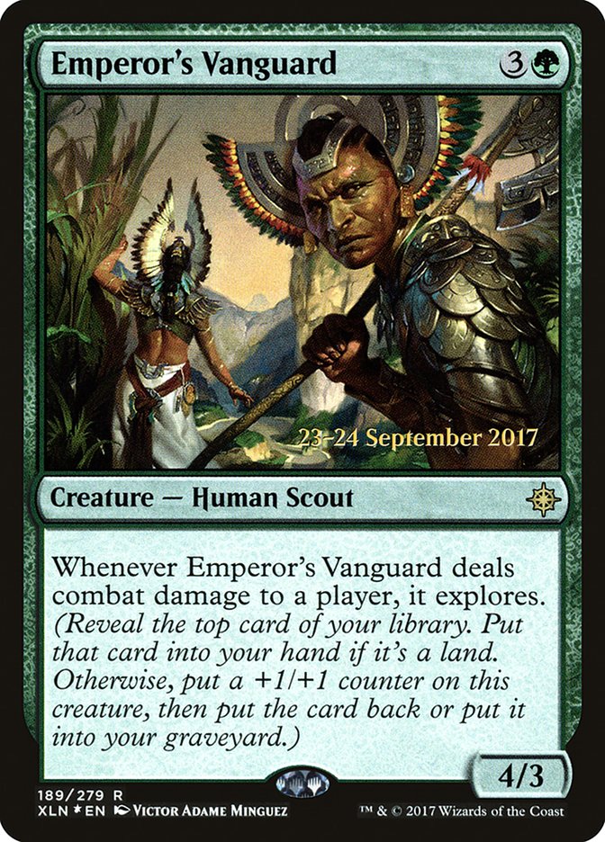 Emperor's Vanguard (Prerelease) (Ixalan) - (Foil): Ixalan Promos